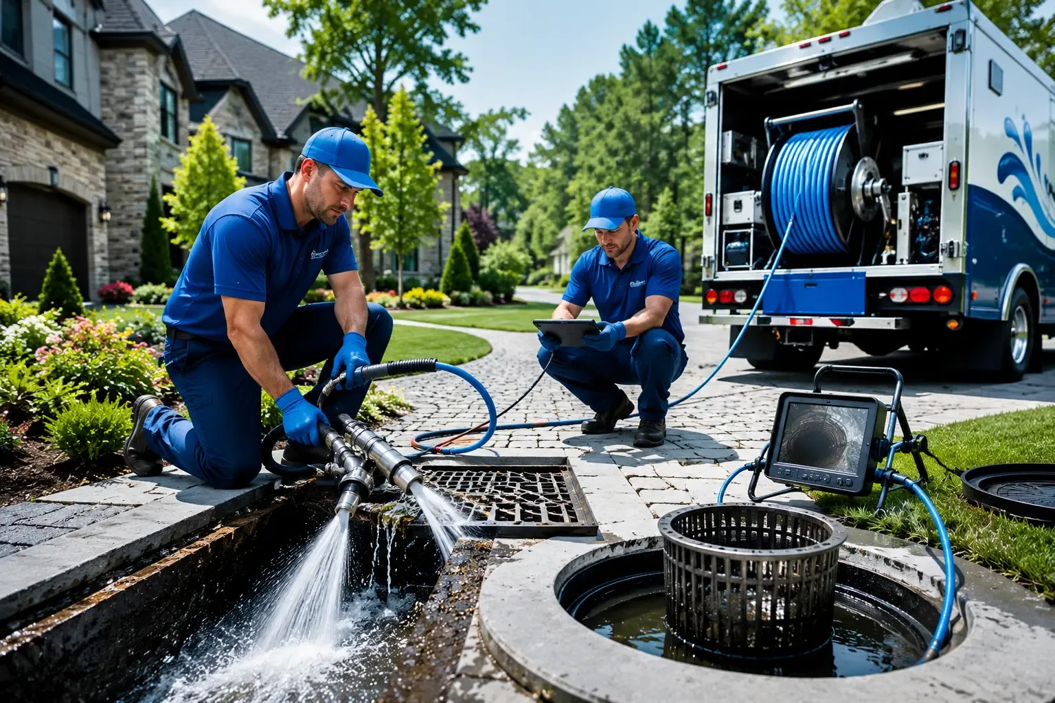 Local outdoor drain cleaning professionals in Plymouth, CT