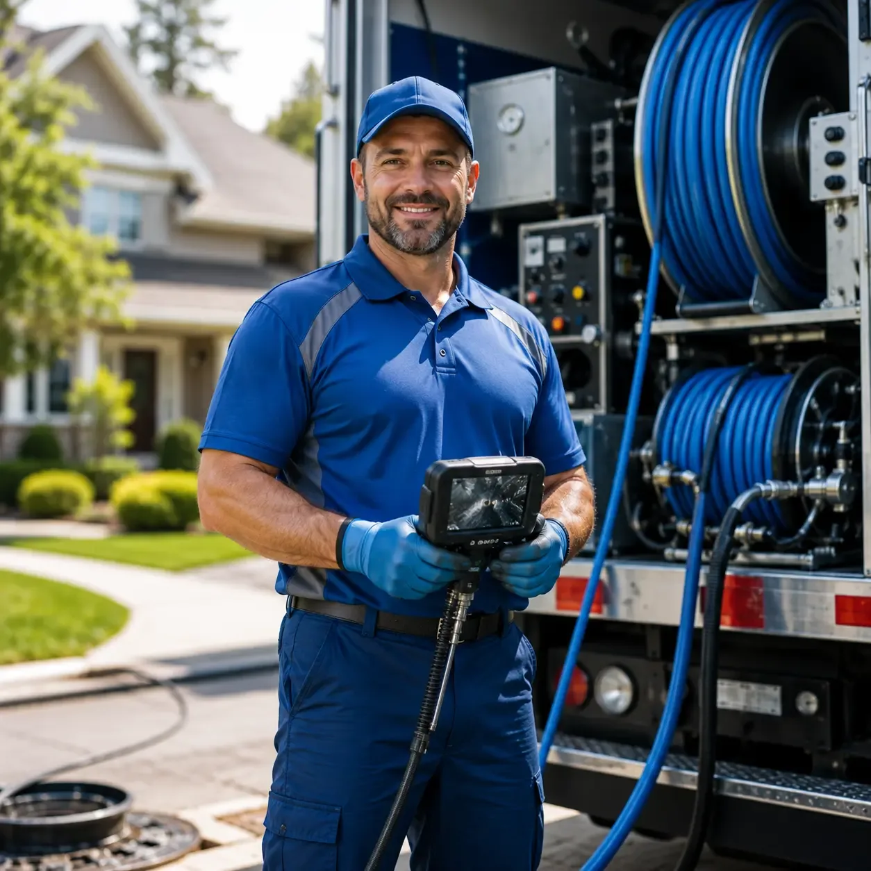 Local outdoor drain cleaning specialists in Plymouth, CT